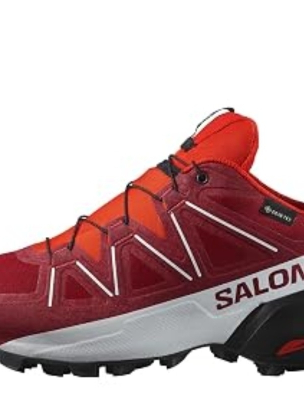 Salomon Men's Red and Orange Trail Running Shoe
